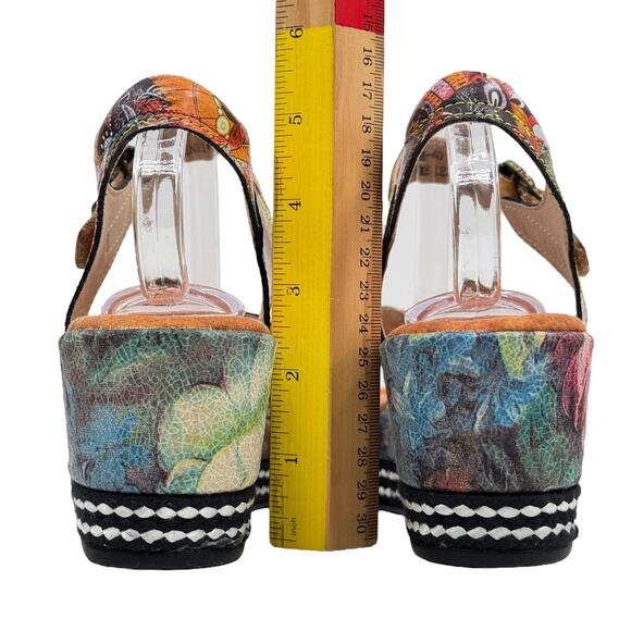 L'Artiste Spring Step Whimsy Sandal Vanille Camel Flavour SZ 40 9 Women's Pink - Picture 4 of 14